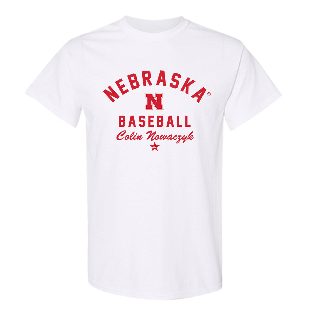 Nebraska - NCAA Baseball : Colin Nowaczyk - Classic Shersey T-Shirt-2