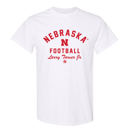 Nebraska - NCAA Football : Larry Tarver Jr - Classic Shersey T-Shirt-0