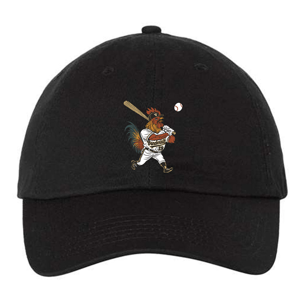 Vanderbilt - NCAA Baseball : Rustan Rigdon - Graphic Dad Hat-0