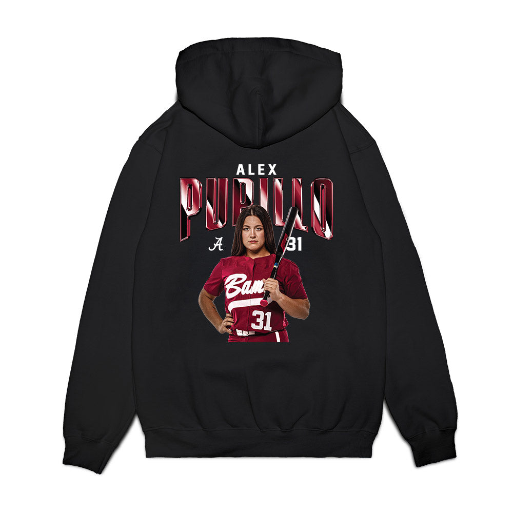 Alabama - NCAA Softball : Alexis Pupillo - Collage Premium Hooded Sweatshirt-1