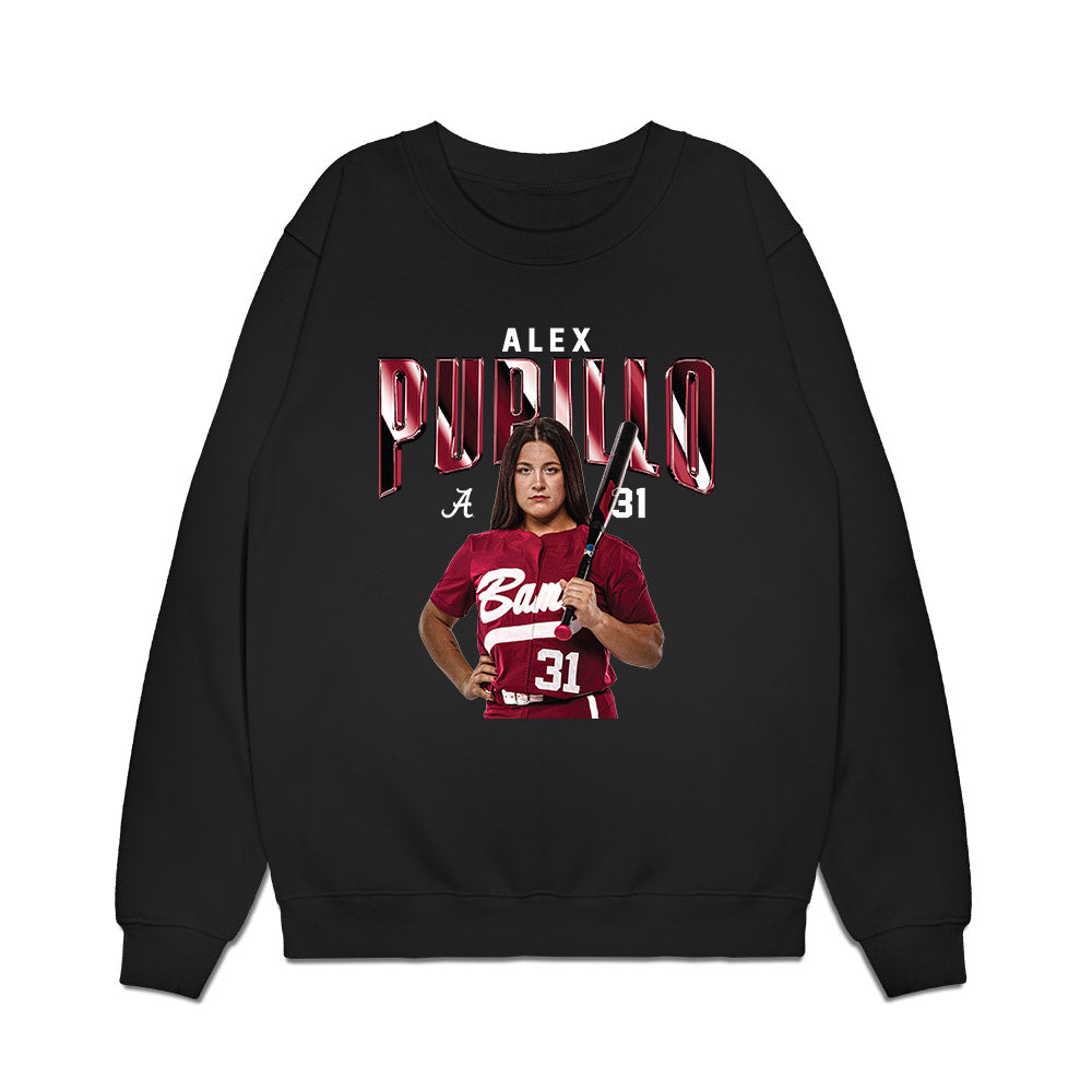 Alabama - NCAA Softball : Alexis Pupillo - Collage Premium Crewneck Sweatshirt-0