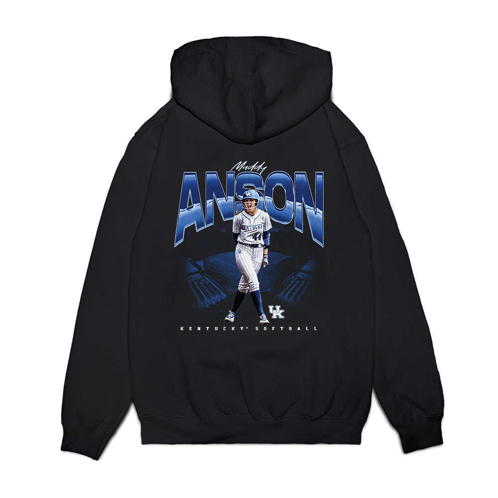 Kentucky - NCAA Softball : Madison Anson - Collage Premium Hooded Sweatshirt-1