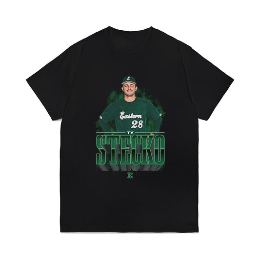 EMich - NCAA Baseball : Ty Stecko - Comfort Colors T-Shirt-0