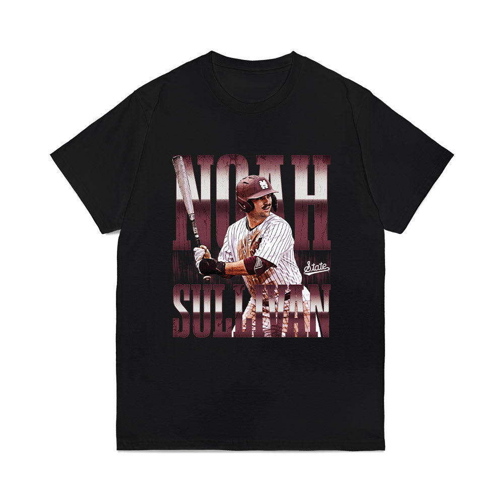 Mississippi State - NCAA Baseball : Noah Sullivan - Collage Comfort Colors T-Shirt-0