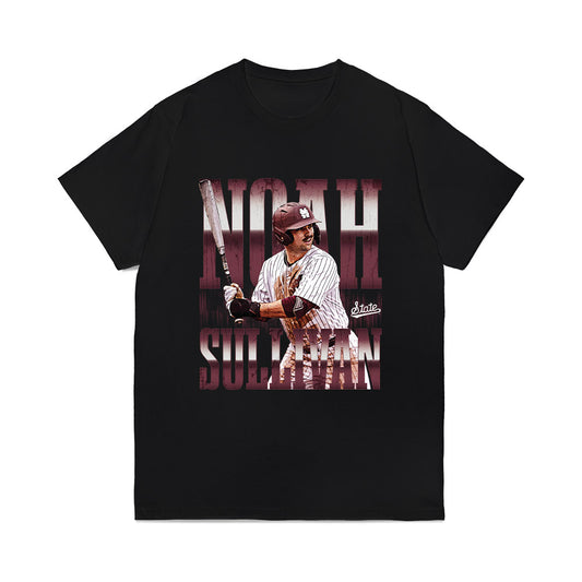 Mississippi State - NCAA Baseball : Noah Sullivan - Collage Comfort Colors T-Shirt-0