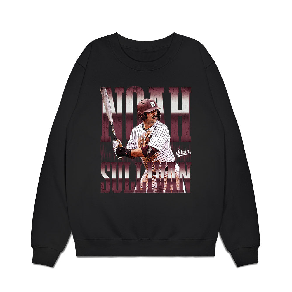 Mississippi State - NCAA Baseball : Noah Sullivan - Collage Premium Crewneck Sweatshirt-0