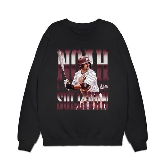 Mississippi State - NCAA Baseball : Noah Sullivan - Collage Premium Crewneck Sweatshirt-0