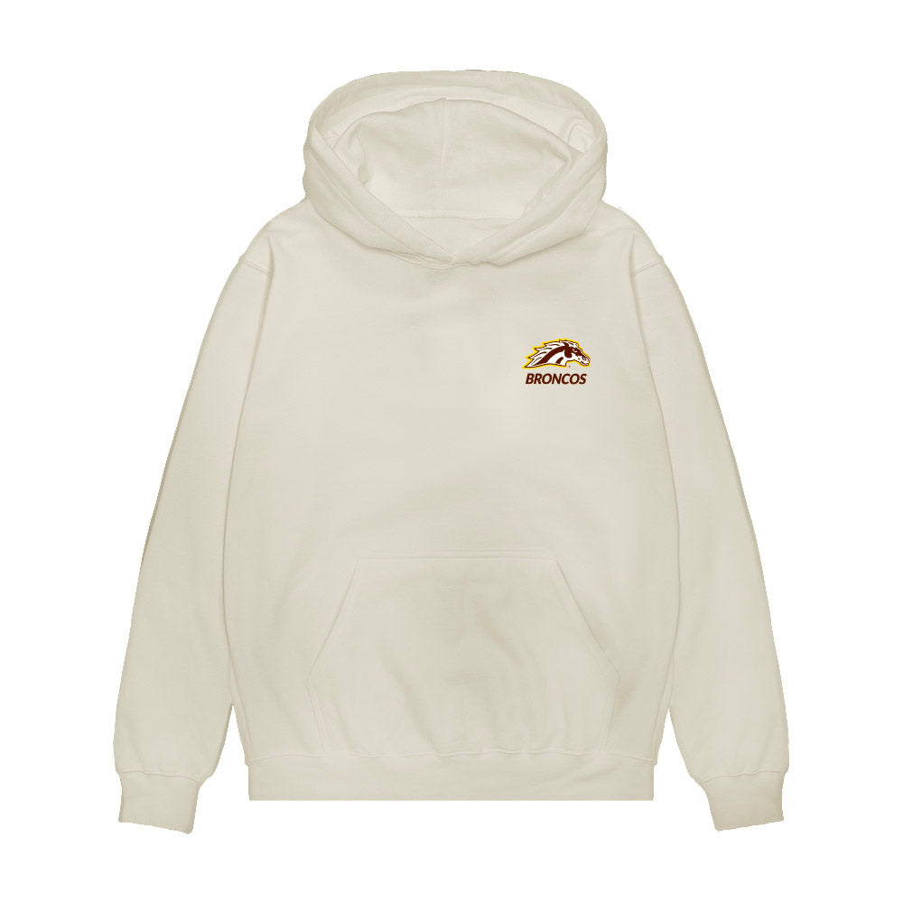 Western Michigan - NCAA Baseball : Drew Howard - Collage Premium Hooded Sweatshirt-0