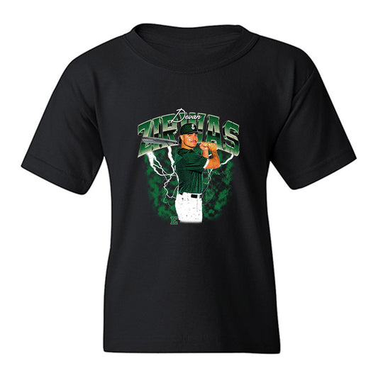 EMich - NCAA Baseball : Devan Zirwas - Collage Youth T-Shirt-0