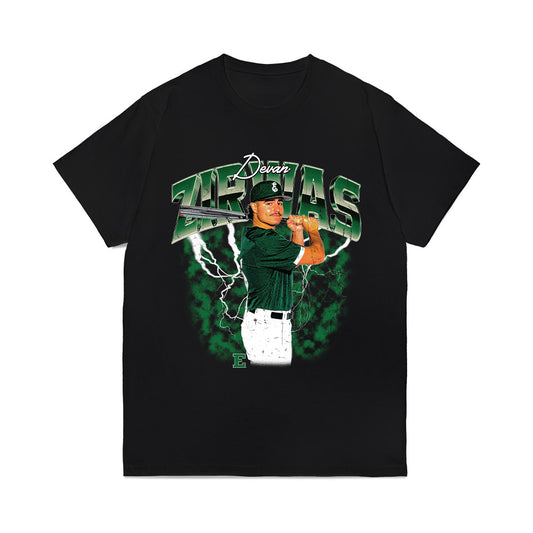 EMich - NCAA Baseball : Devan Zirwas - Collage Comfort Colors T-Shirt-0