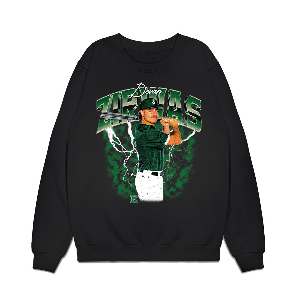 EMich - NCAA Baseball : Devan Zirwas - Collage Premium Crewneck Sweatshirt-0