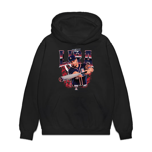 Arizona - NCAA Baseball : Tony Lira - Collage Premium Hooded Sweatshirt-0