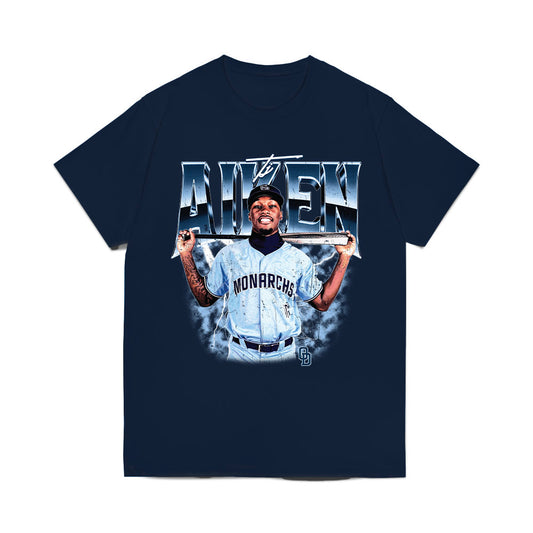 Old Dominion - NCAA Baseball : TJ Aiken - Individual Collage Comfort Colors T-Shirt-0