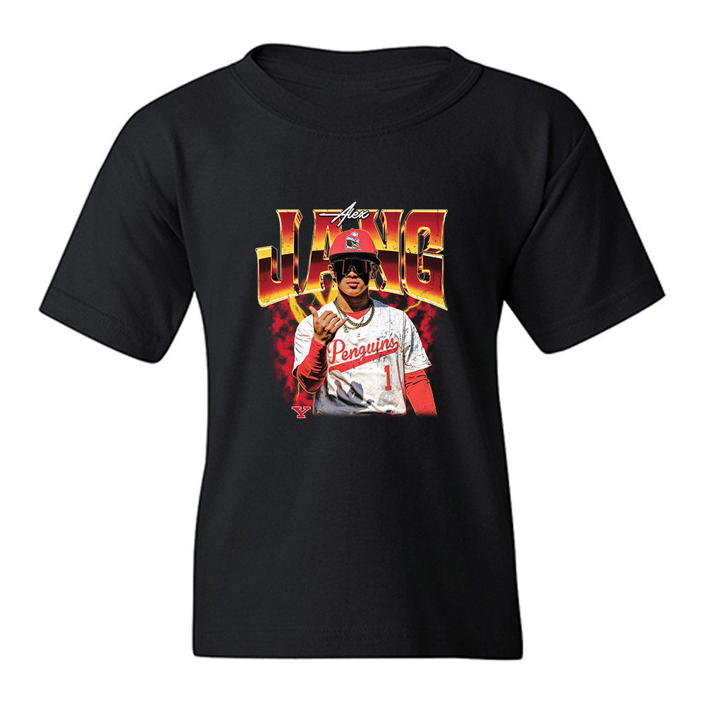 Youngstown State - NCAA Baseball : Alex Jang - Collage Youth T-Shirt-0