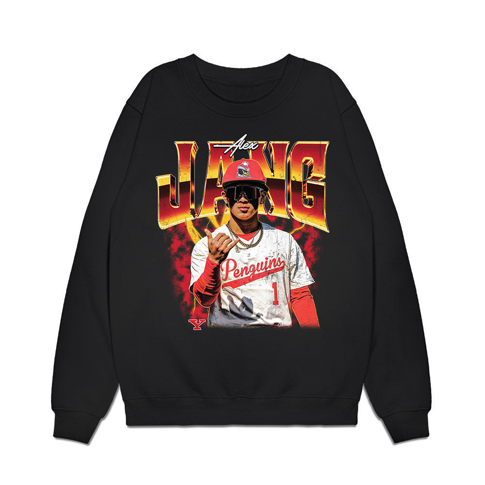 Youngstown State - NCAA Baseball : Alex Jang - Collage Premium Crewneck Sweatshirt-0