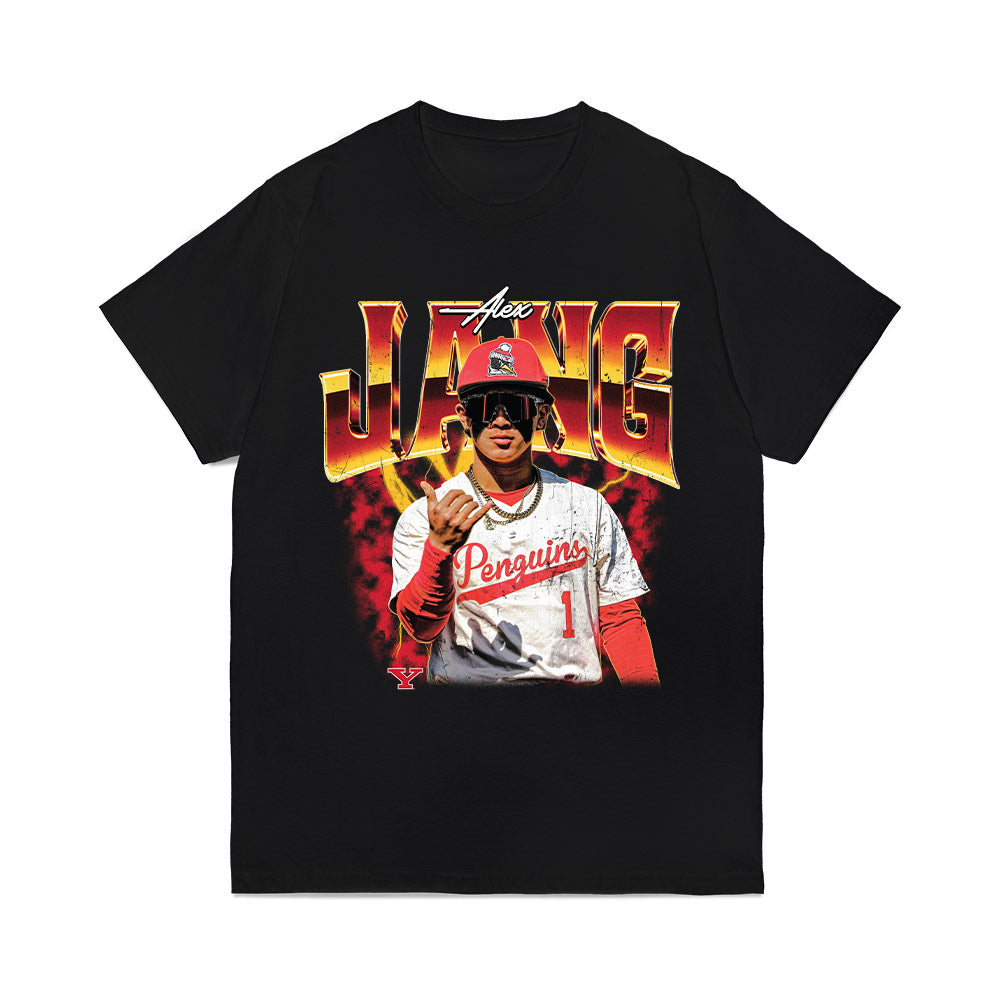 Youngstown State - NCAA Baseball : Alex Jang - Collage Comfort Colors T-Shirt-0