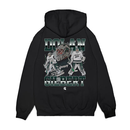 Michigan State - NCAA Men's Ice Hockey : Dolan Gilbert - Premium Hooded Sweatshirt-1
