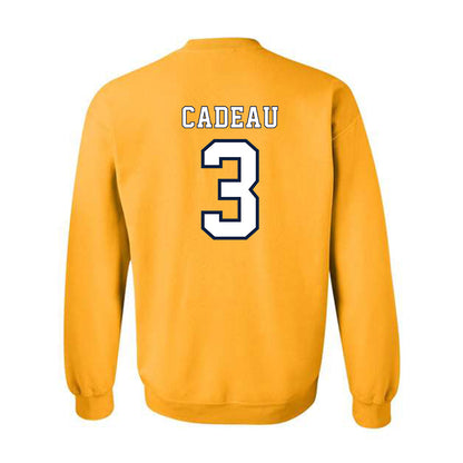Michigan - NCAA Men's Basketball : Elliot Cadeau - Classic Shersey Crewneck Sweatshirt-1