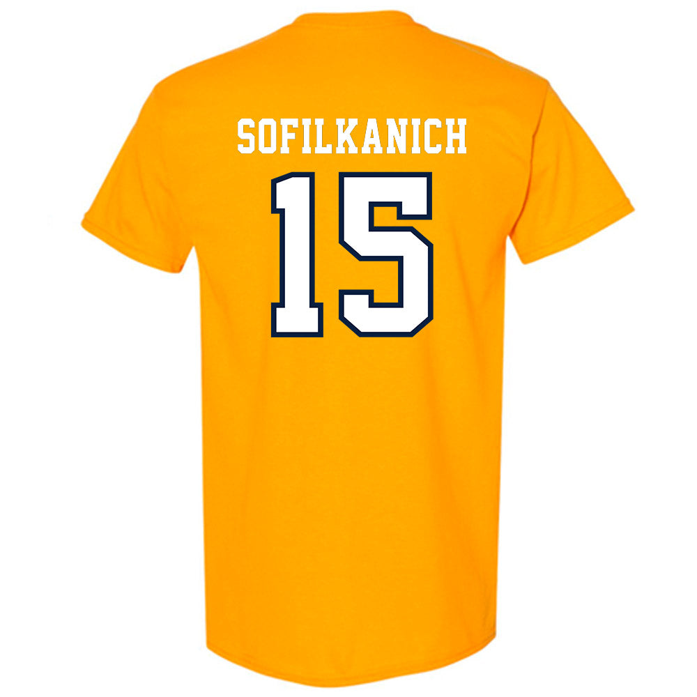 Michigan - NCAA Women's Basketball : Ashley Sofilkanich - Classic Shersey T-Shirt-1