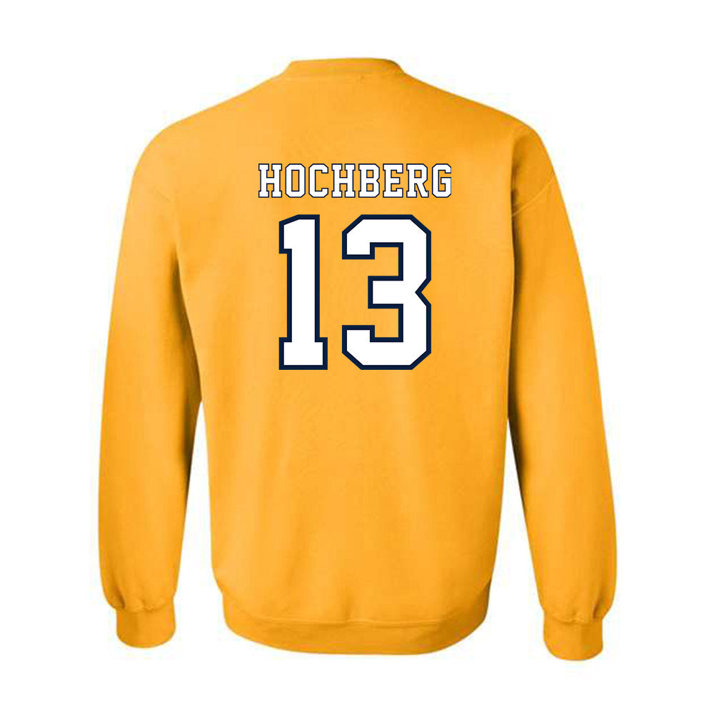 Michigan - NCAA Men's Basketball : Harrison Hochberg - Classic Shersey Crewneck Sweatshirt-1