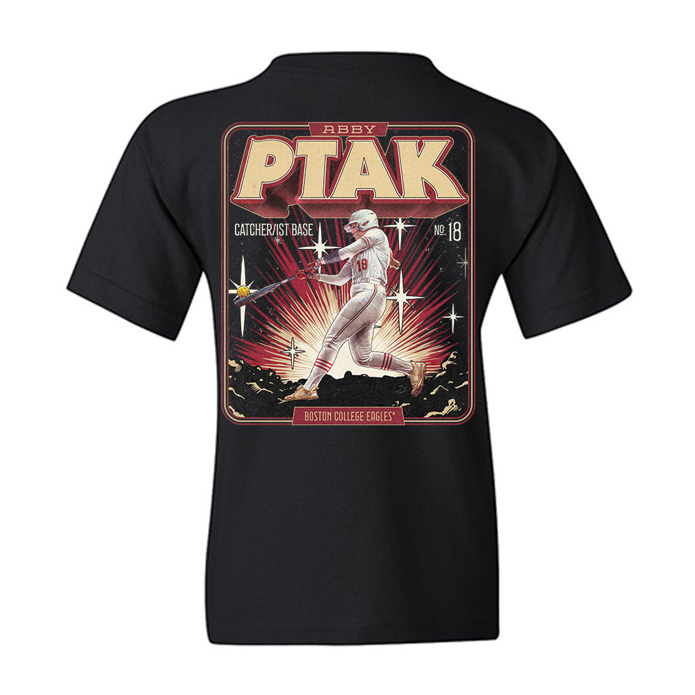 Boston College - NCAA Softball : Abby Ptak - Individual Collage Youth T-Shirt-1