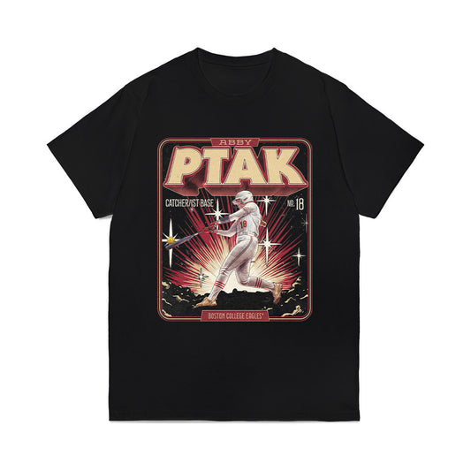 Boston College - NCAA Softball : Abby Ptak - Individual Collage Comfort Colors T-Shirt-0