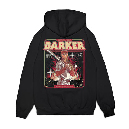 Oklahoma - NCAA Softball : Sydney Barker - Individual Collage Premium Hooded Sweatshirt-1