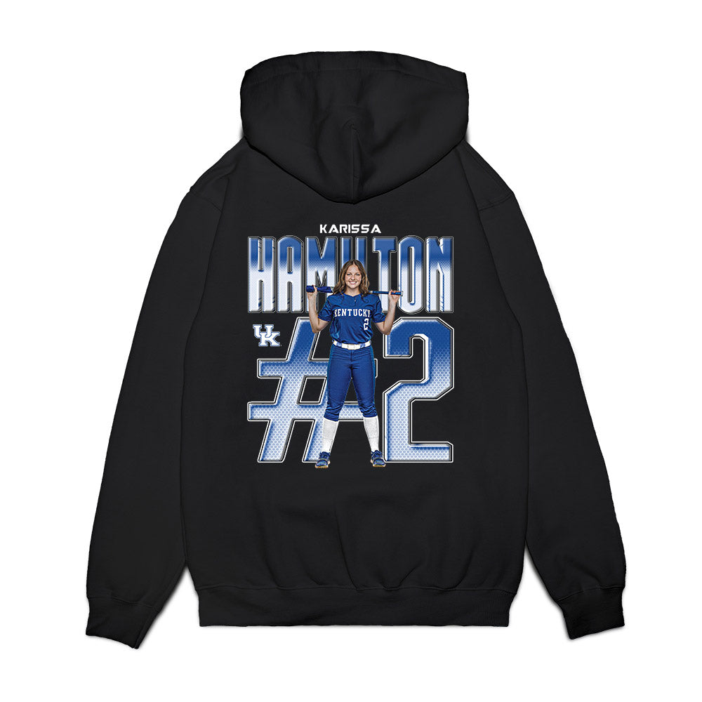 Kentucky - NCAA Softball : Karissa Hamilton - Collage Premium Hooded Sweatshirt-1