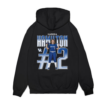 Kentucky - NCAA Softball : Karissa Hamilton - Collage Premium Hooded Sweatshirt-1