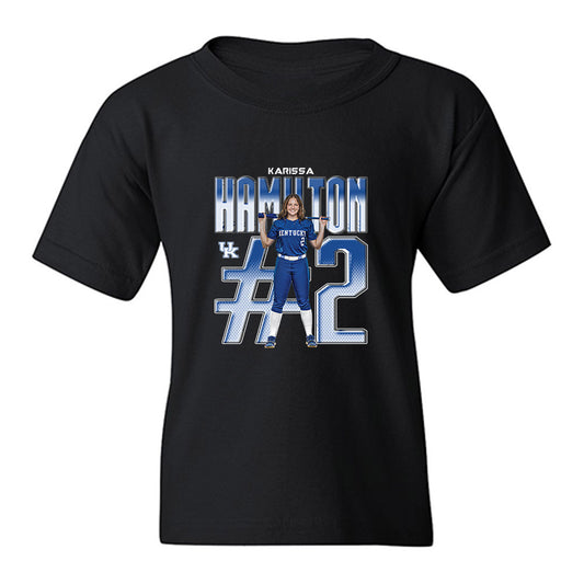 Kentucky - NCAA Softball : Karissa Hamilton - Collage Youth T-Shirt-0