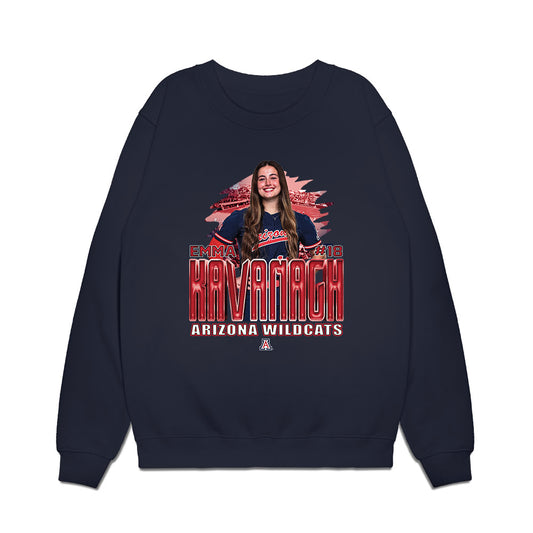 Arizona - NCAA Softball : Emma Kavanagh - Collage Premium Crewneck Sweatshirt-0