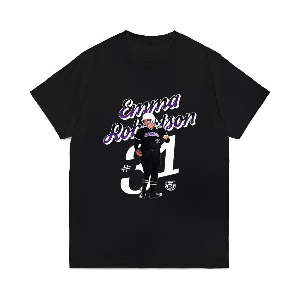 Central Arkansas - NCAA Softball : Emma Robertson - Collage Comfort Colors T-Shirt-0