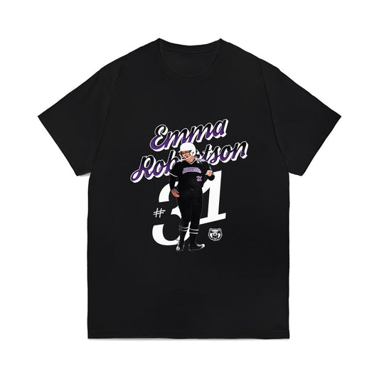 Central Arkansas - NCAA Softball : Emma Robertson - Collage Comfort Colors T-Shirt-0