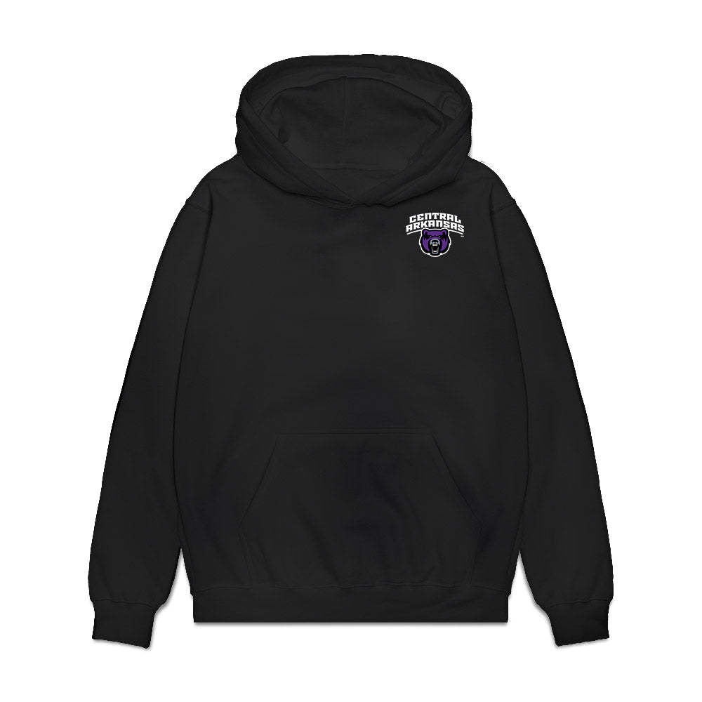 Central Arkansas - NCAA Softball : Emma Robertson - Collage Premium Hooded Sweatshirt-0