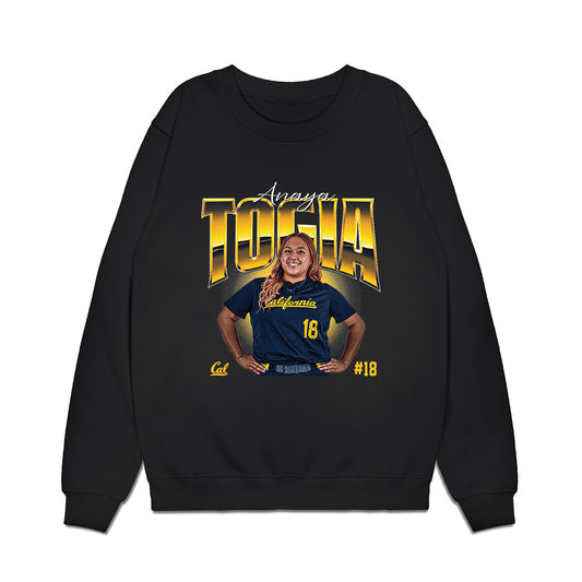 UC Berkeley - NCAA Softball : Anaya Togia - Collage Premium Crewneck Sweatshirt-0