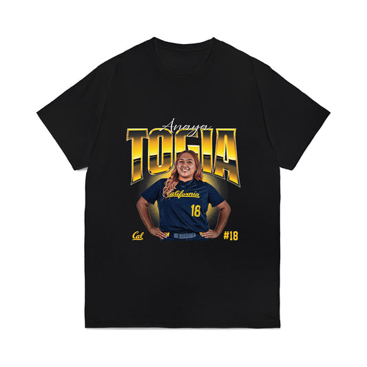 UC Berkeley - NCAA Softball : Anaya Togia - Collage Comfort Colors T-Shirt-0