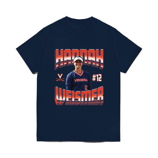 Virginia - NCAA Softball : Hannah Weismer - Graphic Tee Comfort Colors T-Shirt-0