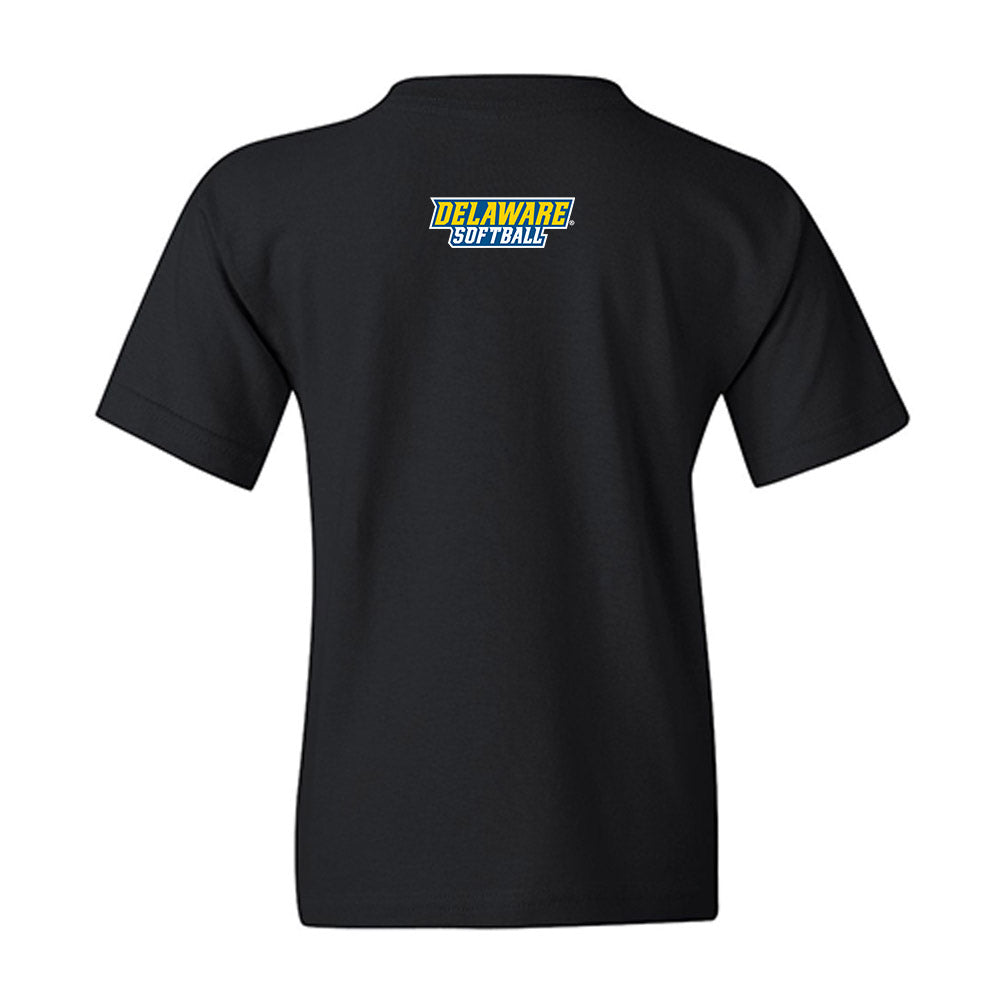 Delaware - NCAA Softball : Sydney Shaffer - Syd Bomb Youth T-Shirt-1