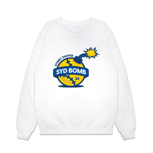 Delaware - NCAA Softball : Sydney Shaffer - Premium Crewneck Sweatshirt-0