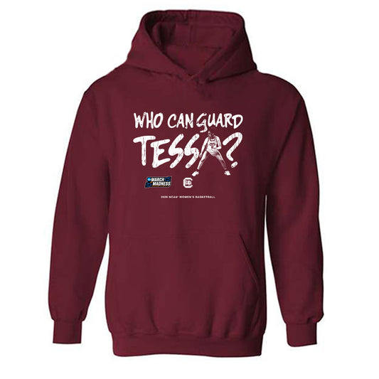 South Carolina - NCAA Womens Basketball : Tessa Johnson - NCAA® March Madness® 2026 Graphic Tee Hooded Sweatshirt-0