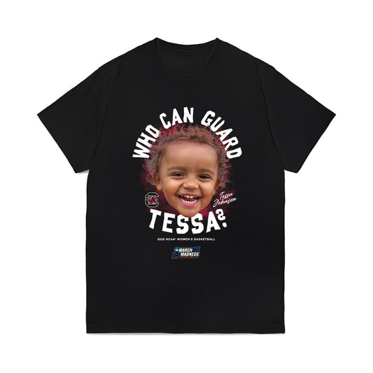 South Carolina - NCAA Women's Basketball : Tessa Johnson - NCAA® March Madness® 2026 Graphic Tee Comfort Colors T-Shirt-0