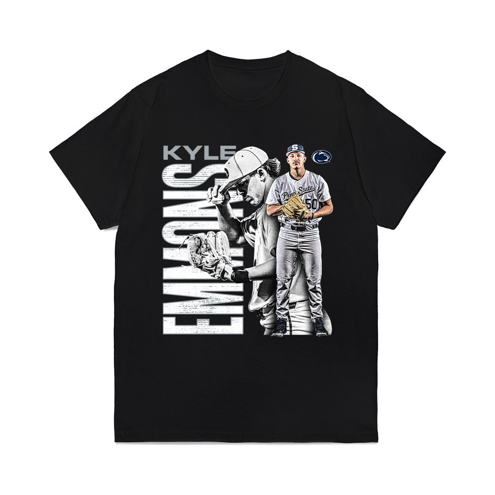 Penn State - NCAA Baseball : Kyle Emmons - Collage Comfort Colors T-Shirt-0