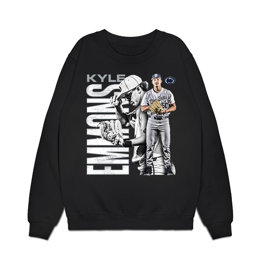 Penn State - NCAA Baseball : Kyle Emmons - Collage Premium Crewneck Sweatshirt-0