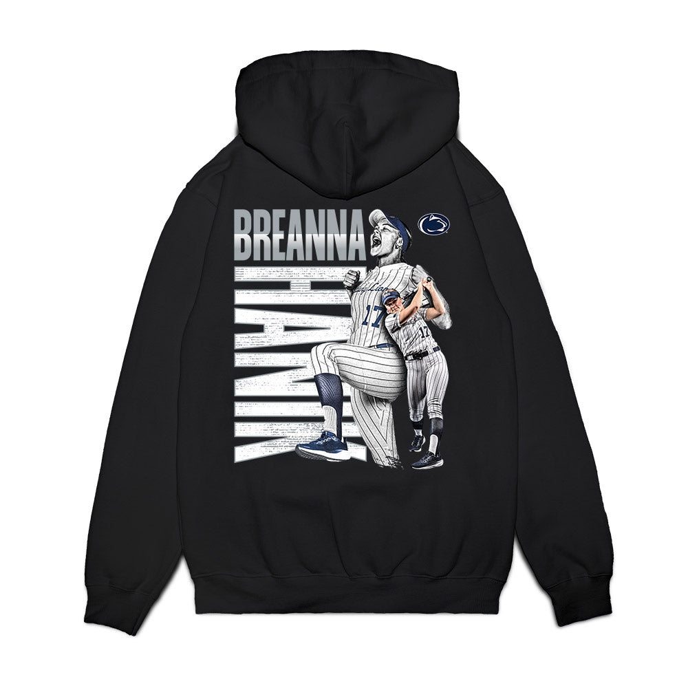 Penn State - NCAA Softball : Breanna Hanik - Collage Premium Hooded Sweatshirt-1
