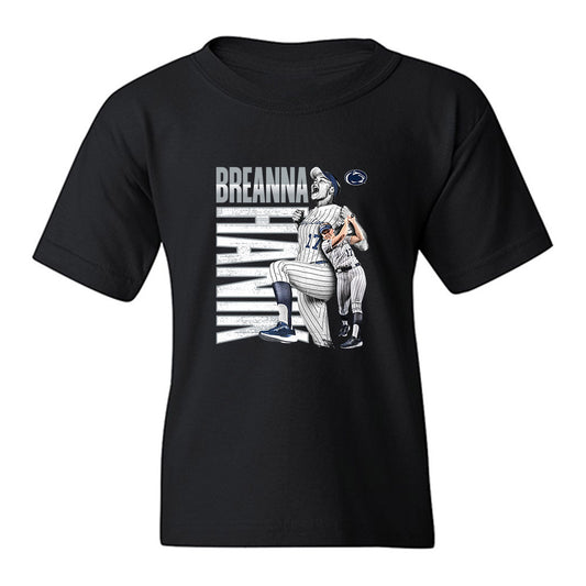 Penn State - NCAA Softball : Breanna Hanik - Collage Youth T-Shirt-0