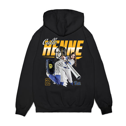 Pittsburgh - NCAA Softball : Calle Henne - Collage Premium Hooded Sweatshirt-1