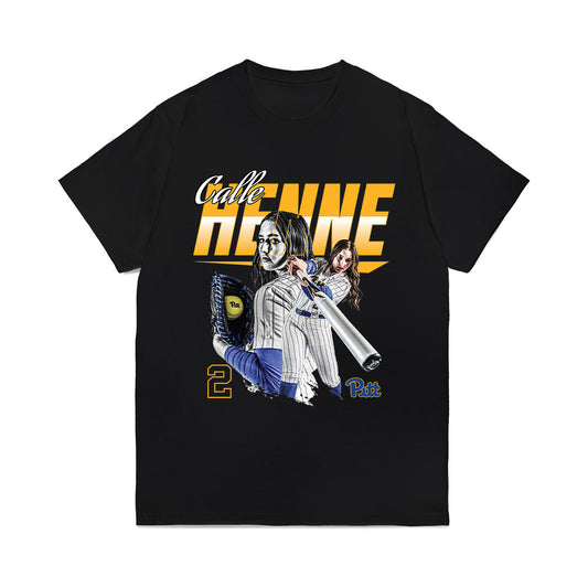 Pittsburgh - NCAA Softball : Calle Henne - Collage Comfort Colors T-Shirt-0