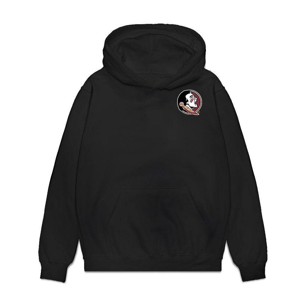 FSU - NCAA Softball : Marin Heller - Collage Premium Hooded Sweatshirt-0
