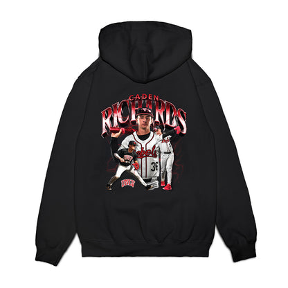 UNLV - NCAA Baseball : Caden Richards - Collage Premium Hooded Sweatshirt-1