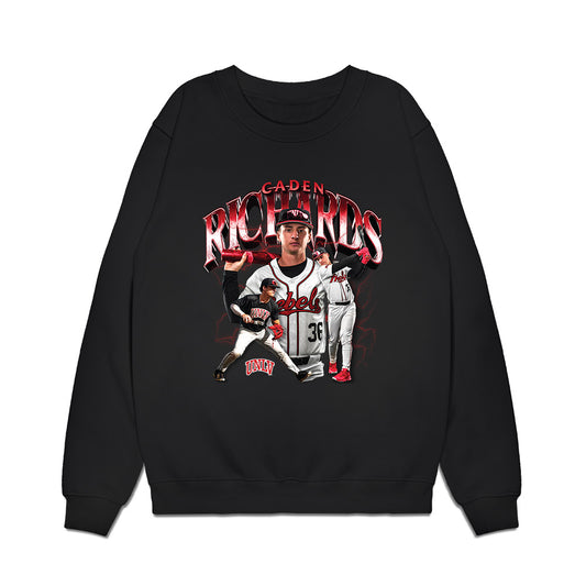 UNLV - NCAA Baseball : Caden Richards - Collage Premium Crewneck Sweatshirt-0